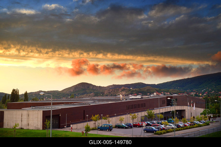 Budaörs, Váosi Uszoda-stock-foto