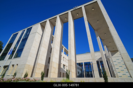 Budaörs, a Városháza-stock-foto