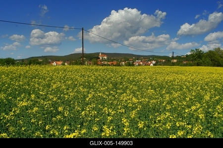 Szentbékkálla a Káli medencében-stock-foto