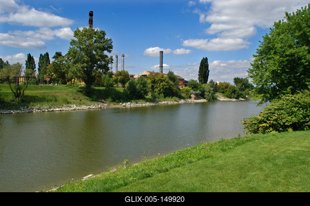 Kopaszi-gát, Budapest-stock-foto