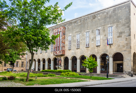 Székesfehérvár, Csók István Képtár-stock-foto