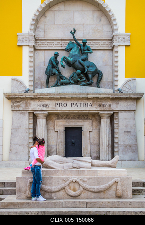 Székesfehérvár, Hősök tere-stock-foto