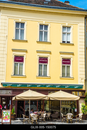 Székesfehérvár, Városház tér-stock-foto