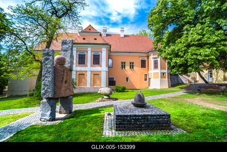 Pécs, Martyn Ferenc Múzeum-stock-foto