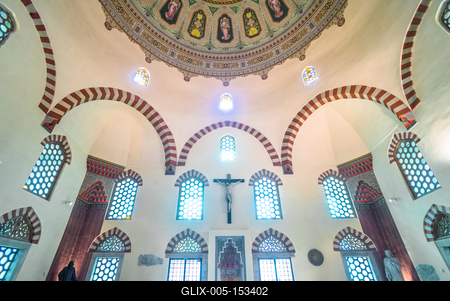 Pécs, Gázi Kászim pasa dzsámija-stock-foto