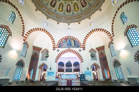 Pécs, Gázi Kászim pasa dzsámija-stock-foto