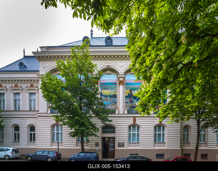 Pécs, Csontváry Múzeum-stock-foto
