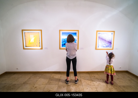 Pécs, Vasarely Múzeum-stock-foto