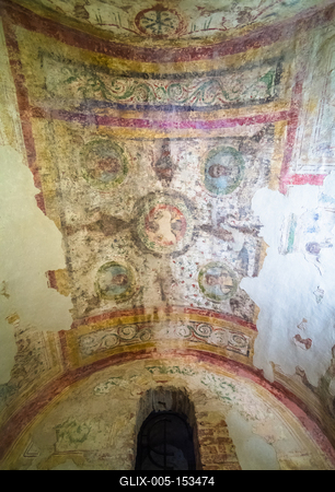 Pécs, Cella Septichora Látogatóközpont-stock-foto