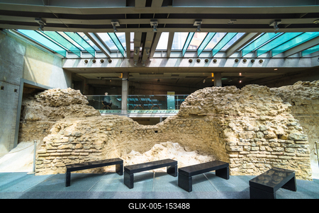 Pécs, Cella Septichora Látogatóközpont-stock-foto