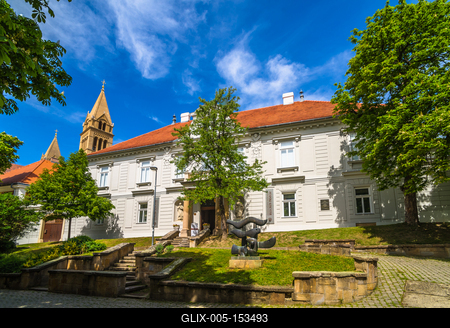 Pécs, Püspöki KincsTár-stock-foto