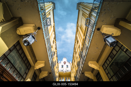 Pécs, Palatinus Hotel-stock-foto