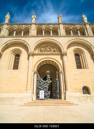 Pécs, Szent Péter- és Szent Pál-székesegyház-stock-foto