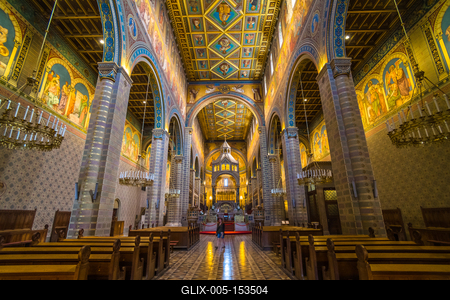Pécs, Szent Péter- és Szent Pál-székesegyház-stock-foto