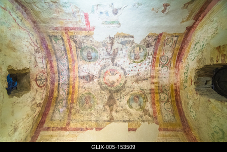 Pécs, Cella Septichora Látogatóközpont-stock-foto