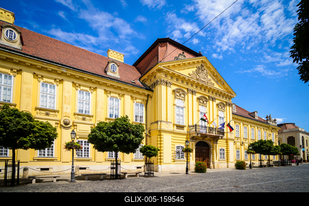 Székesfehérvár, Püspöki Palota-stock-foto