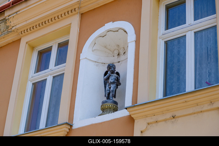 Székesfehérvár, Arany János utca-stock-foto