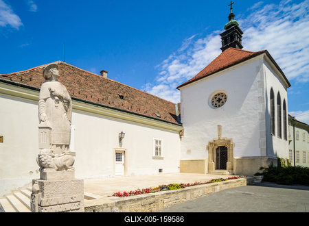 Székesfehérvár, Szent Anna-kápolna-stock-foto