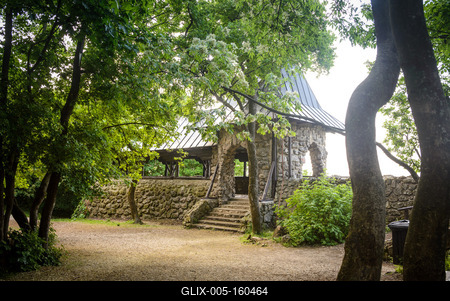 Budapest, Árpád-kilátó-stock-foto