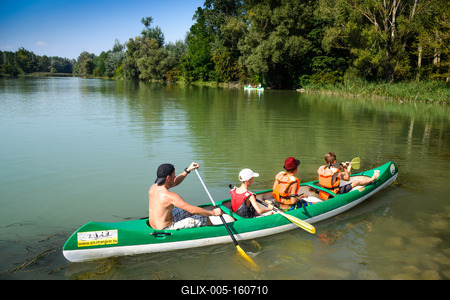 Szigetköz-stock-foto