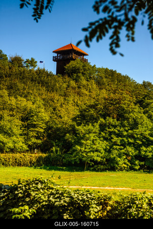 A solymári vár-stock-foto