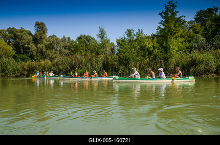 Szigetköz-stock-foto