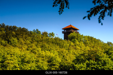 A solymári vár-stock-foto