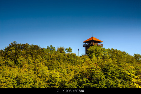 A solymári vár-stock-foto