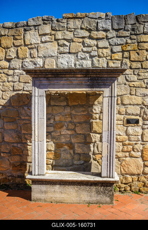 A solymári vár-stock-foto