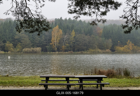 A Hársastó és környéke, Szentgotthárd-stock-foto