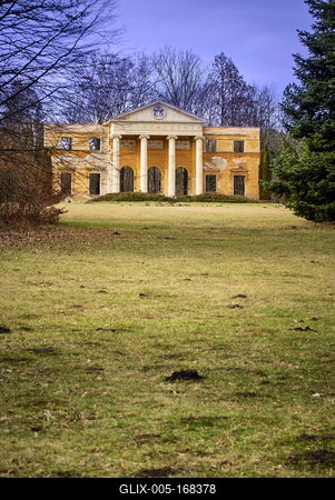 Alcsúti Arborétum, Kastélyrom-stock-foto