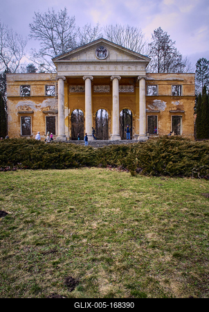 Alcsúti Arborétum, Kastélyrom-stock-foto