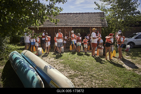 Szigetköz-stock-foto