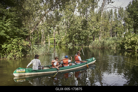 Szigetköz-stock-foto