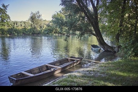 Szigetköz-stock-foto