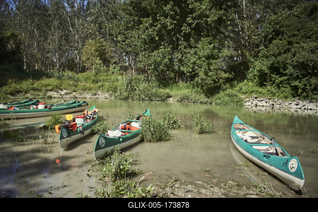 Szigetköz-stock-foto