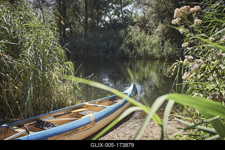 Szigetköz-stock-foto
