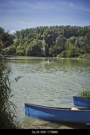 Szigetköz-stock-foto