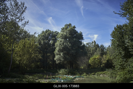 Szigetköz-stock-foto