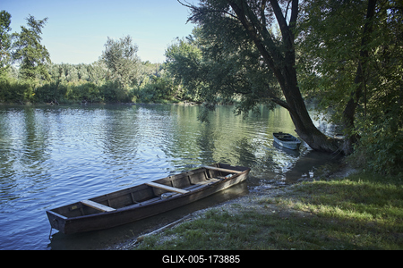 Szigetköz-stock-foto