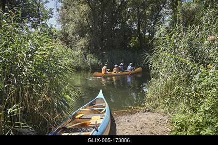 Szigetköz-stock-foto