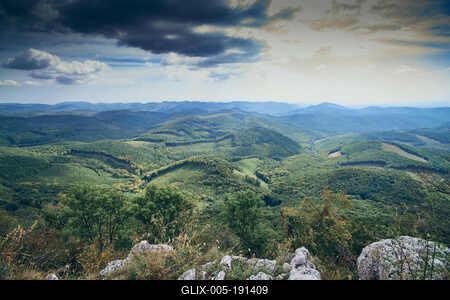 Bükk-hegység, Magyarország-stock-foto