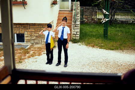 Széchenyi-hegyi Gyermekvasút, Budapest-stock-foto