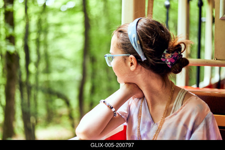 Széchenyi-hegyi Gyermekvasút, Budapest-stock-foto