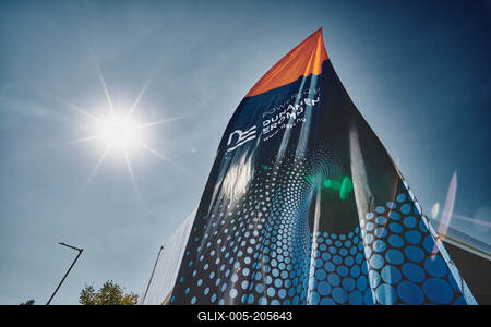 DERT strandzászló-stock-foto