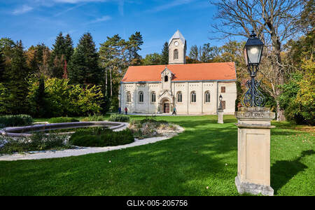 Alcsúti Arborétum, Alcsútdoboz-stock-foto