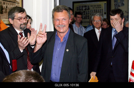 Charles Simonyi Budapesten-stock-foto