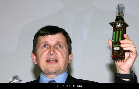 Charles Simonyi Budapesten-stock-foto