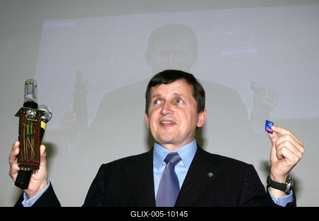 Charles Simonyi Budapesten-stock-foto