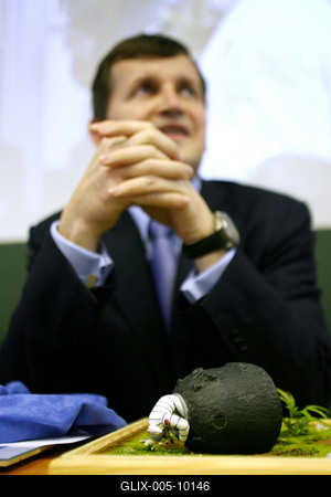 Charles Simonyi Budapesten-stock-foto